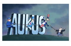 漫评“AUKUS”拉拢日本入伙：“再来一个”