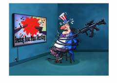<b>漫评美国枪支暴力：“无作为”</b>