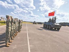 中白“雄鹰突击-2024”陆军联合训练举行闭幕式