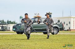 探访海军航空兵西沙某场站场务连驱鸟班