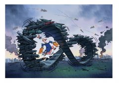 <b>漫评美国军工复合体：“战争不要停”</b>