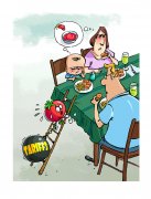 漫评美墨“番茄大战”：“上桌难”