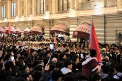  中国人民解放军仪仗司礼大队震撼亮相莫斯科 【8】