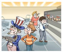 <b>漫评美国物价上涨：“既要关税又要鸡蛋”</b>