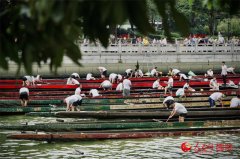在广州CBD，沉浸式“唤醒”猎德龙舟