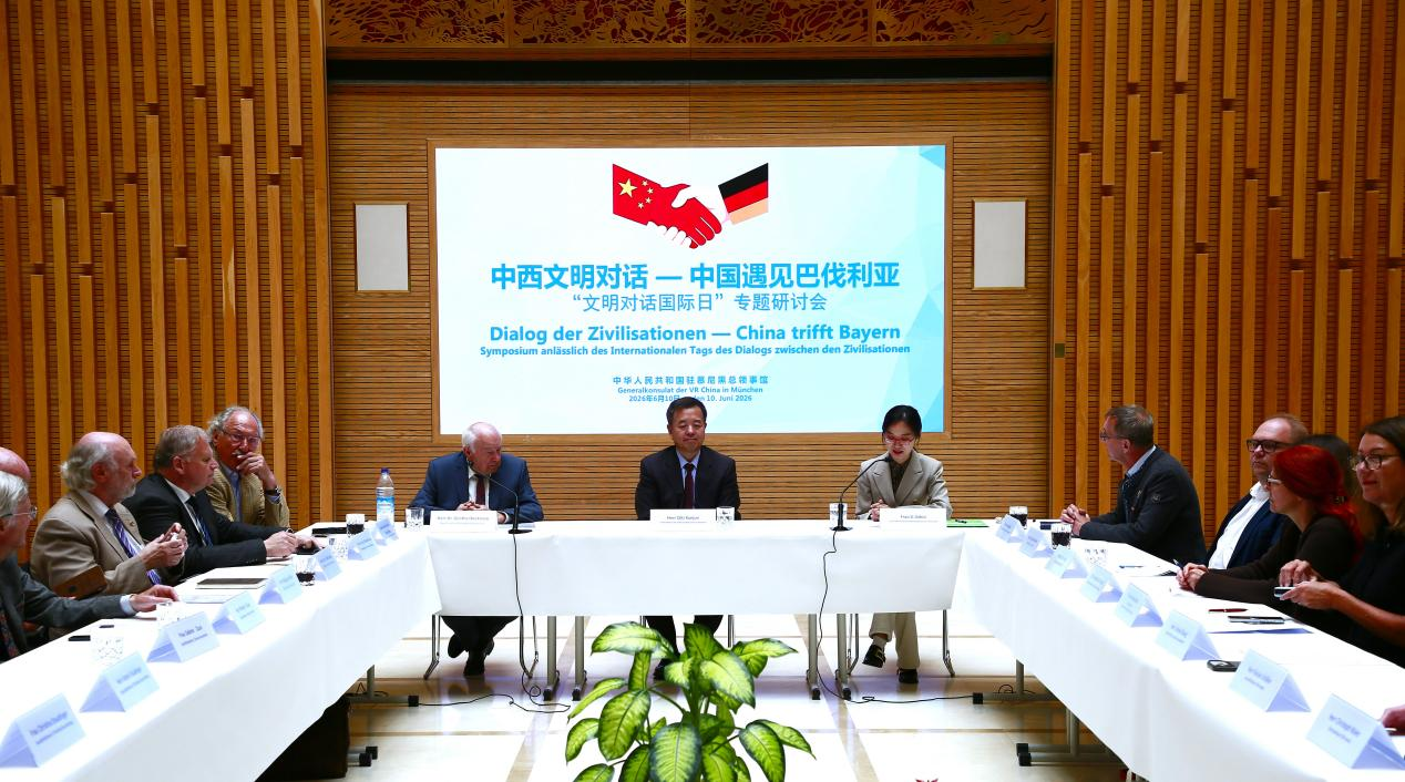 图为研讨会现场。驻慕尼黑总领馆供图