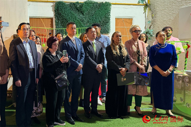 端午节庆祝活动现场。 陈妤汎摄
