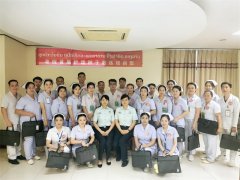 老挝首届护理种子教练培训班开班