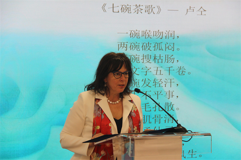 匈中友协主席纳吉致辞。布达佩斯中国文化中心供图