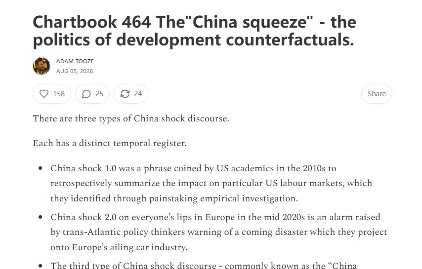 认知工作室 | 从“冲击”到“挤压”：“中国威胁”论调为何站不住脚